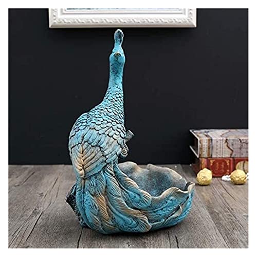 Figurines de table en résine de luxe pour rangement de bijoux et clés