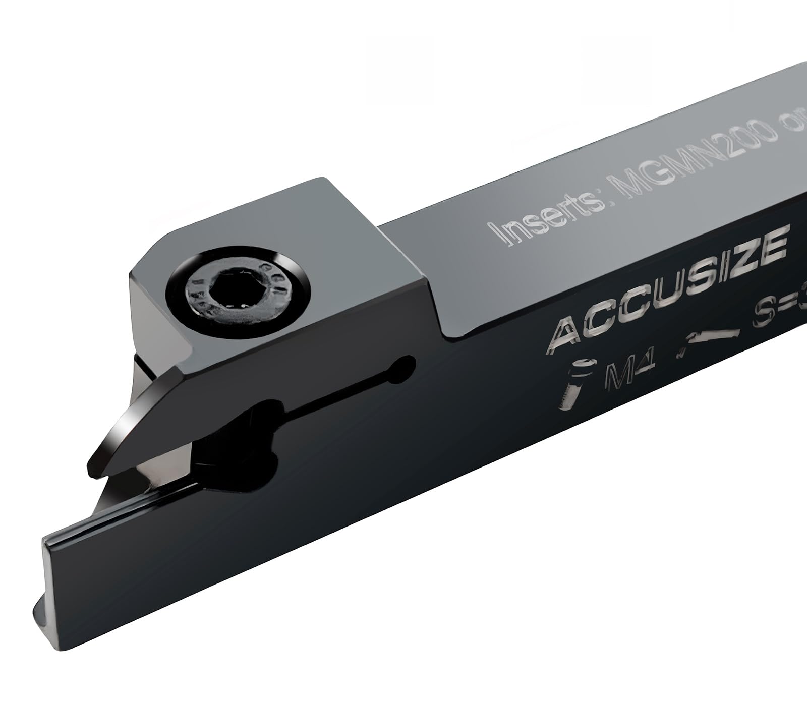 Accusize Industrial Tools 1/2'' Cut-Off Holder, Parting Tool, Mgehr08-2J of 2387-2004, Insert Not Included — Amazon image 4