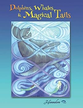 Paperback Dolphins, Whales & Magical Tails Book