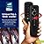 Philips Universal Companion Remote Control for Samsung, Vizio, LG, Sony, Roku, Apple TV, RCA, Panasonic, Smart TVs, Streaming Players, Blu-ray, DVD, 4 Device, Flip & Slide Fire TV, Black, SRP2024A/27