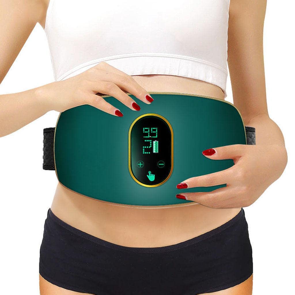 elbme ELBME® Slimming Belt Heating Vibration Massage for Men Women Green | Massage | Massagers-picture-22