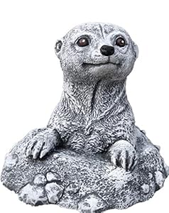 Stoneandstyle Erdmännchen Steinguss Gartenfigur