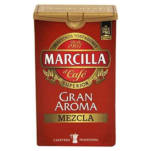 Marcilla - Gran Aroma Mezcla - Café Molido y Torrefacto - 250g