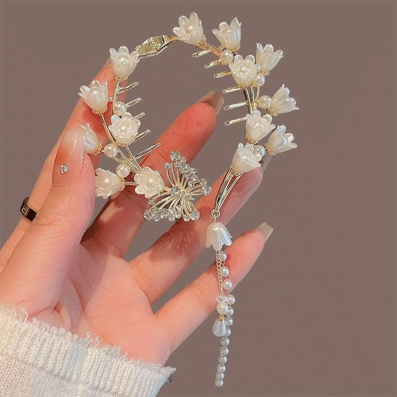 新作ヘアゴム322キラキラストーン付高級合金円柱の形ヘアゴムシンプル