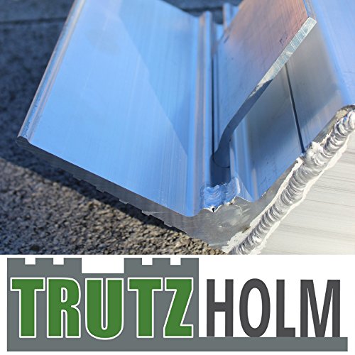 TRUTZHOLM 2 x Schwerlastrampen 212cm Traglast 3800kg/Paar Alu grau geriffelt Rampen Verladerampen – Bild 5