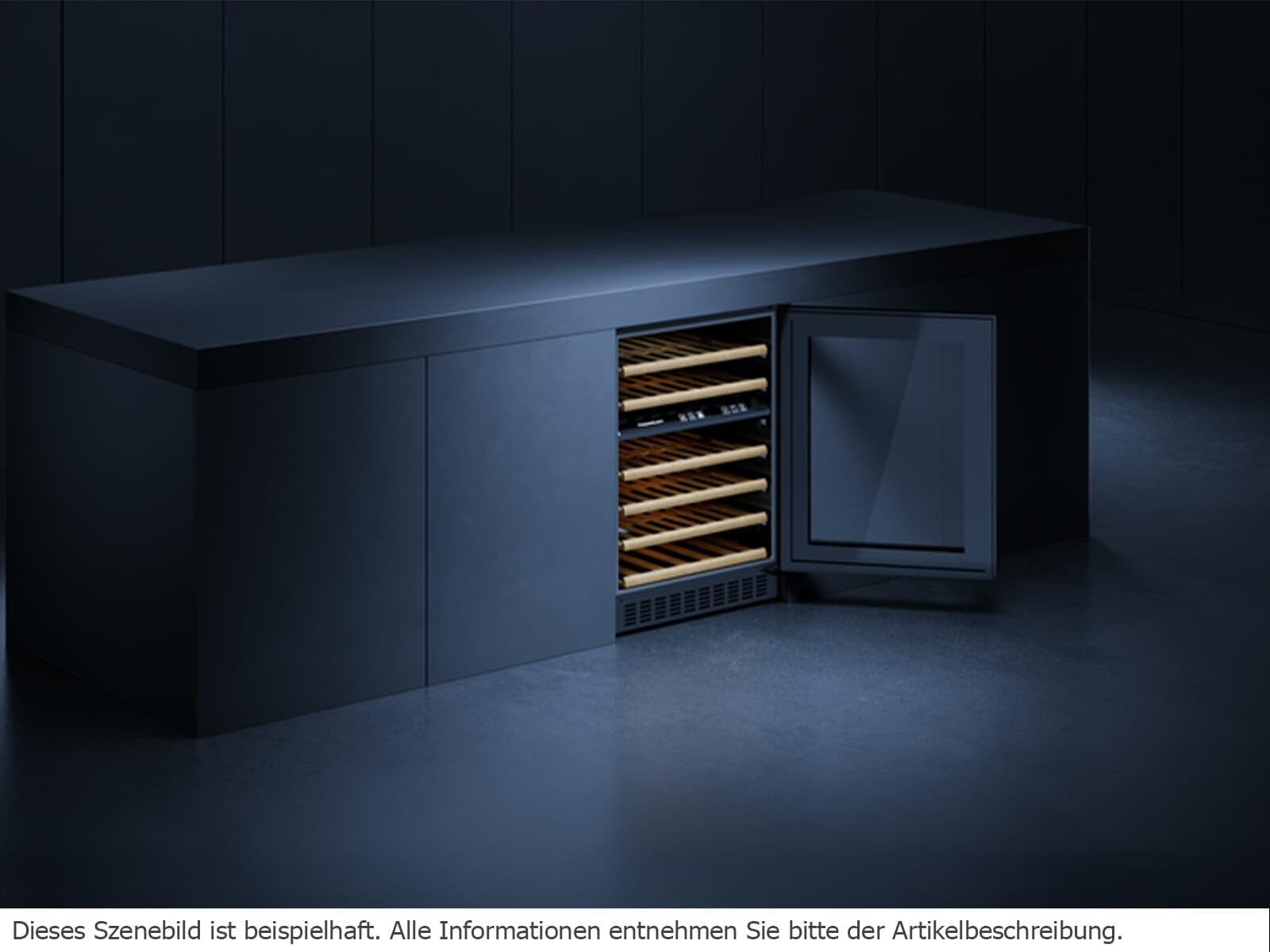 Küppersbusch FWKU 1851.0 S K-Series.8 Unterbau Weinklimaschrank Schwarz