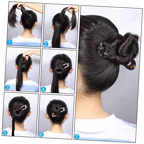 Barrettes en U pour chignon grand format assurant une tenue délicate