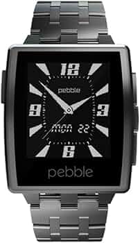 Amazon.co.jp: ペブル スティール ウェブ限定版 スティール+レザー