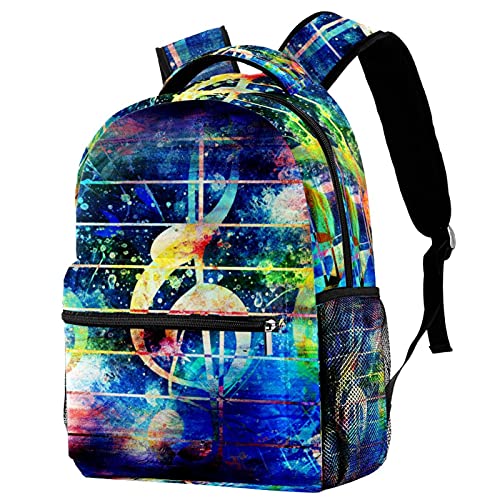 Sac à dos voyage vintage coloré pour fille et garçon avec un porte-bouteille pratique