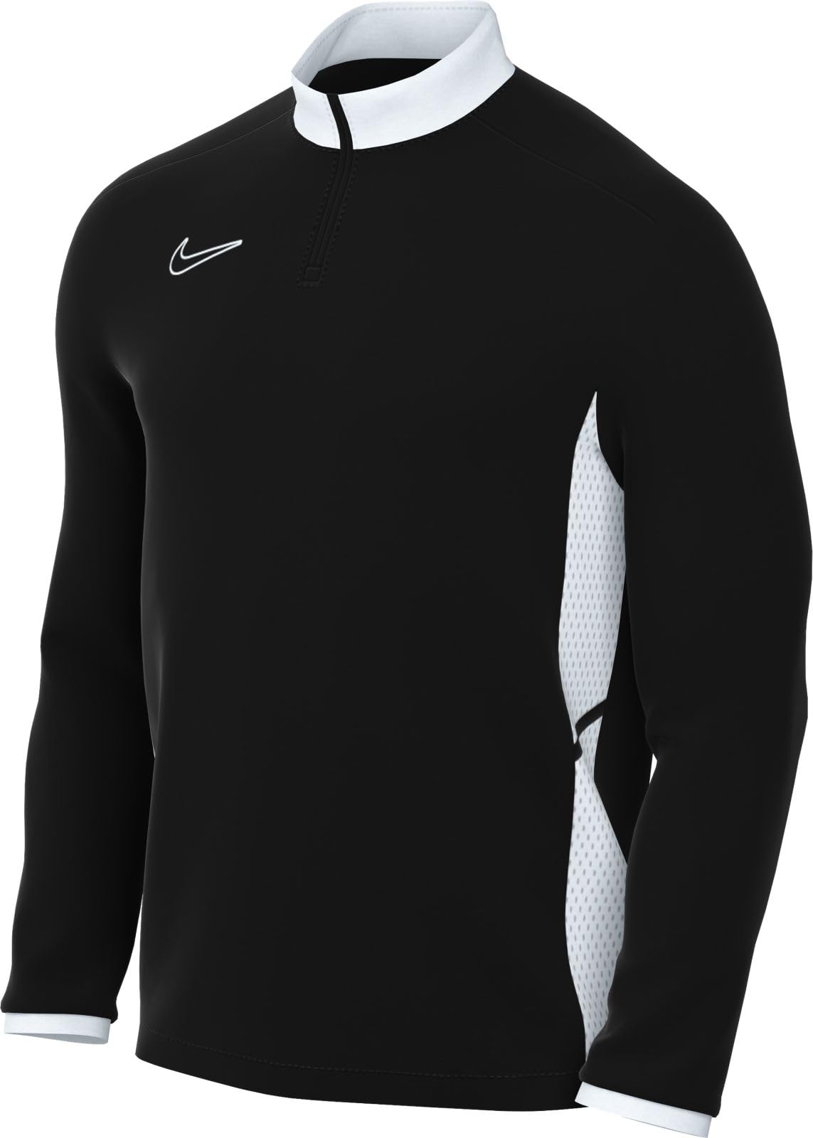 Nike Dri-​Fit Academy 25 Drill Br Maglietta a Maniche Lunghe da Uomo Black/​Black/​White L