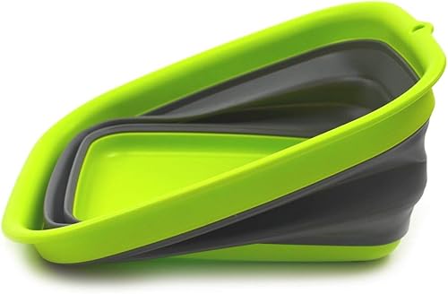 Miniatura 10 de SAMMART Jarra plegable para lavabo, lavabo portátil, ahorro de espacio, S