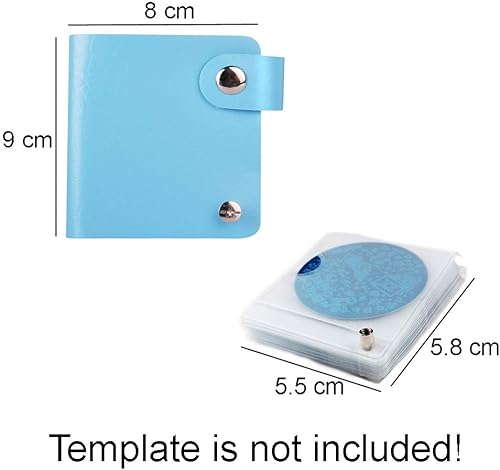 Miniatura 2 de 1 unidad de 26 ranuras para estampado de uñas, funda de archivo, funda de almacenamiento de arte de uñas, plantilla de impresión de arte de uñas,