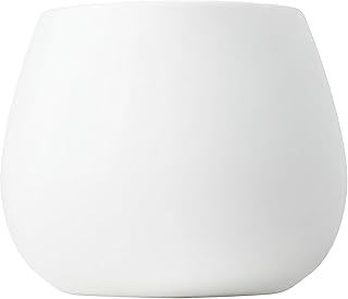Kate Sleek Matte White Plant Pot Indoor, 5 Inch Pot for Plants, Lightwei...