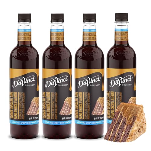 Image of DaVinci Gourmet Sugar-Free German Chocolate Cake Syrup, 25.4 Ounce