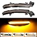 Price comparison product image Dynamic LED Turn Signal Lights, Side Mirror Sequential Indicator Lamp Replacement for J-aguar XE X760, XF, X250, X260, XJ, X351