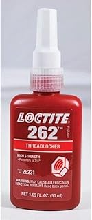 LOCTITE 26231 RED 262 Permanent THREADLOCKER HIGH Strengh 50-ML 1.69OZ Bottle