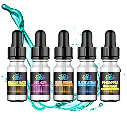 Kind - Essential Aromatics - Variety Packs - Collection #1 - 2ML x 5 (10ML Total) - Botanical Freshness - All Natural Flavoring - Food Grade - Kosher