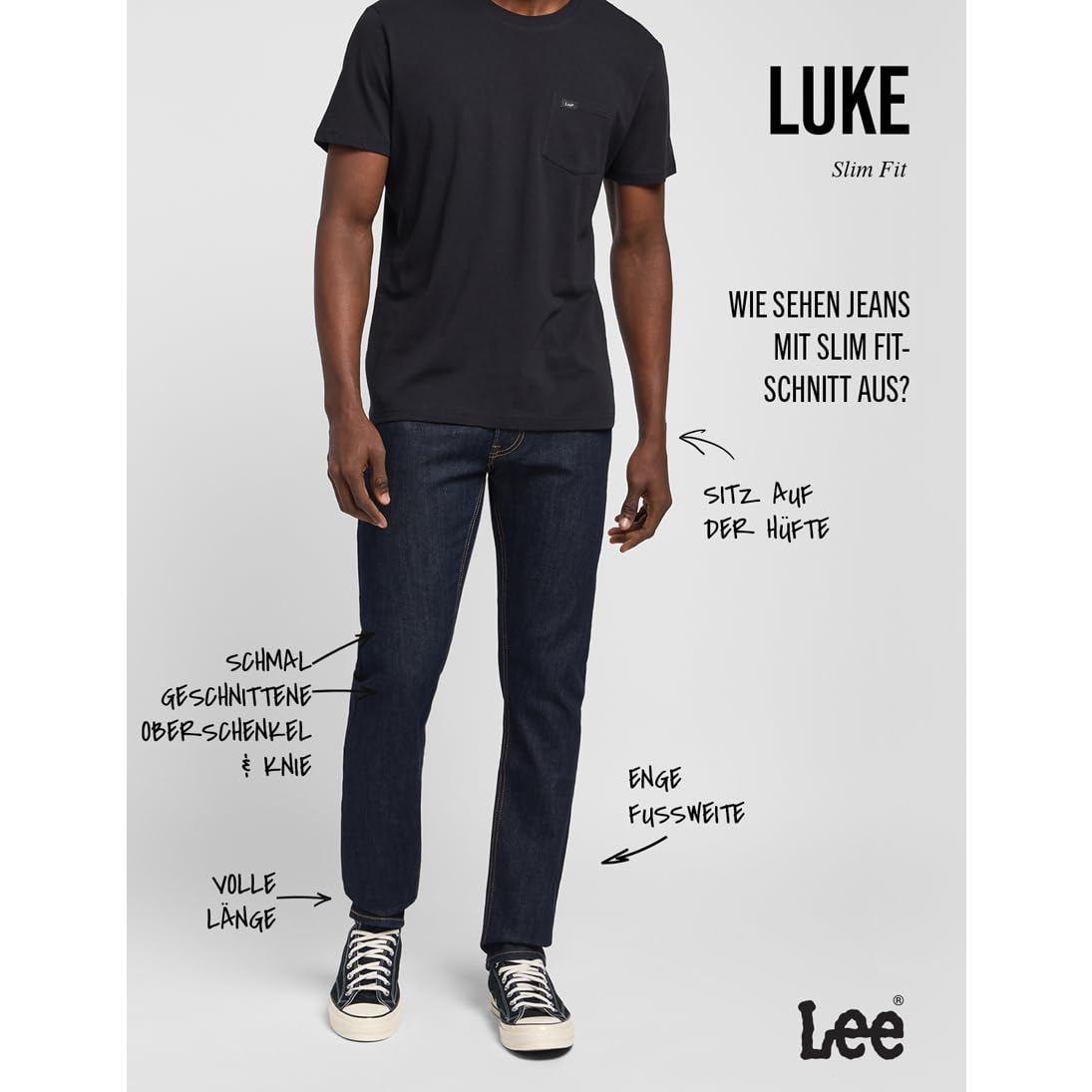 Lee Herren-Jeans Luke – Bild 4