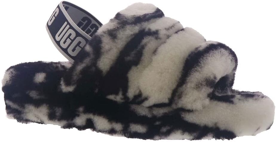 Amazon | UGG レディース Fluff Yeah スライド マーブルスリッパ