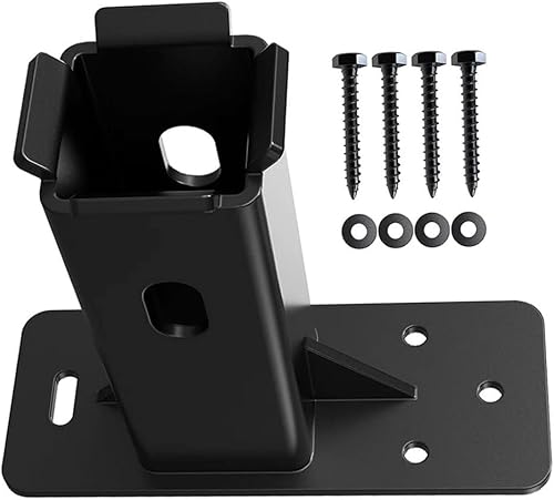 Miniatura 2 de Bike Rack Wall Mount for 2-Inch Receiver, Heavy Duty Hitch Storage Organizer for Cargo Carrier, Garage or Trailer, 300 Lb Capacity, Black Coated