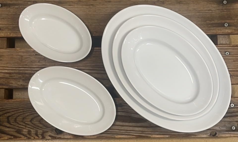 Amazon.co.jp: グランシェフ セレクション 業務用 厚手 白 プラター