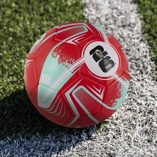 Ballon Coupe du Monde 2026 taille 5 avec pompe et gourde Hy-Pro