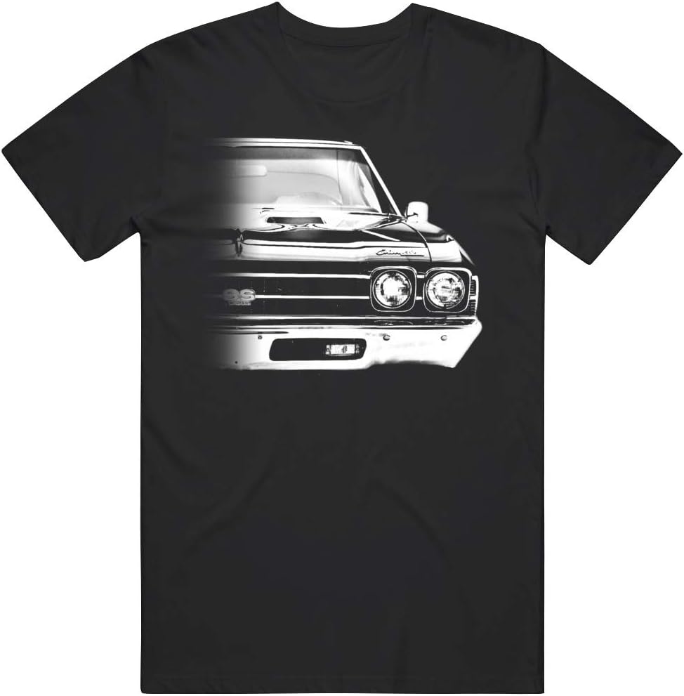 1969 Chevelle Front Half Grill View Silhouette T Shirt