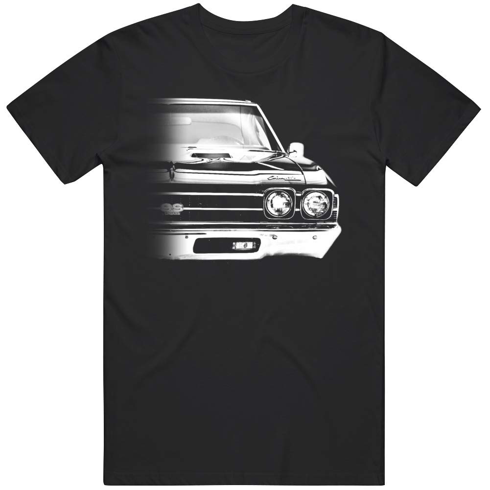 1969 Chevelle Front Half Grill View Silhouette T Shirt