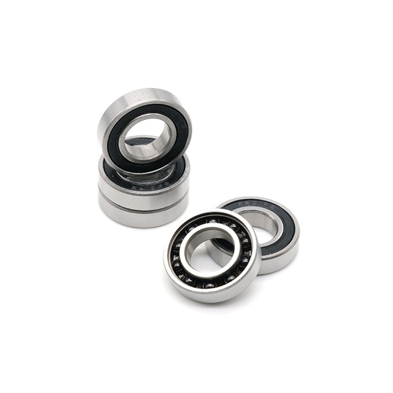 Cuscinetti a sfere a gola profonda 5 pezzi 6901 cuscinetto ceramico ibrido 12x24x6 mm ABEC-7 movimenti centrali e ricambi for bicicletta 6901RS cuscinetti a sfera Si3N4 6901 2RS