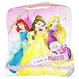 MORIPiLO クッション 椅子 座布団 ディズニー ラプンツェル アリエル ベル 学童クッション プリンセス ピンク 30x30x7cm お尻が痛くならない 厚め 学校 幼稚園 子供用 グッズ 可愛い キャラクター まくらのモリシタ