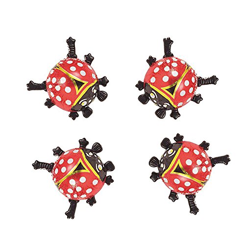Storz Small Red and Black Lady Bug Chocolates (Glueckskaefer Schokolade) - 12 Pieces