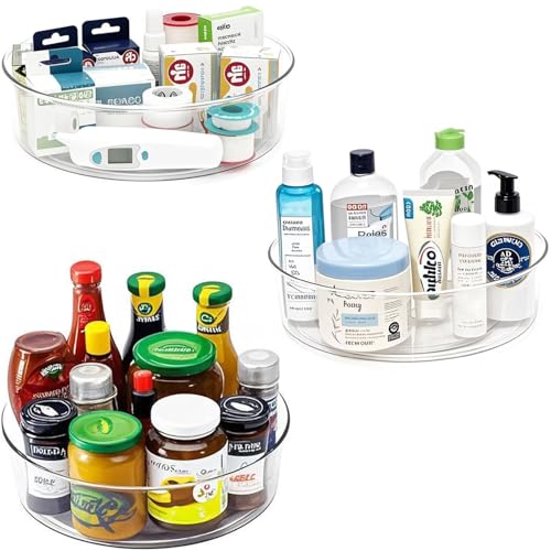YCLADEC 3 Pack Lazy Susan 11.5