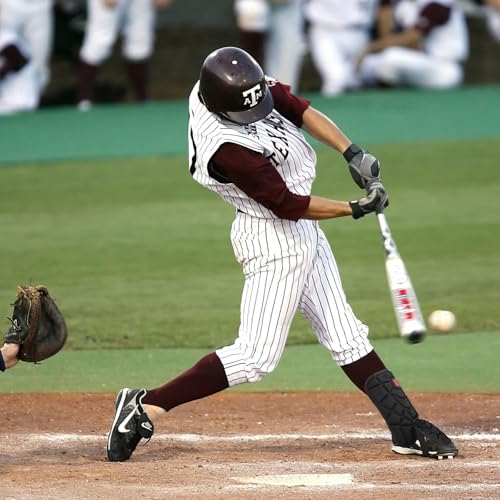 KRUI Baseball Leg Guard, Batter\'s Leg Guard Softball and Baseball Shin and Foot Guard with Adjustable Straps for Youth and Adult