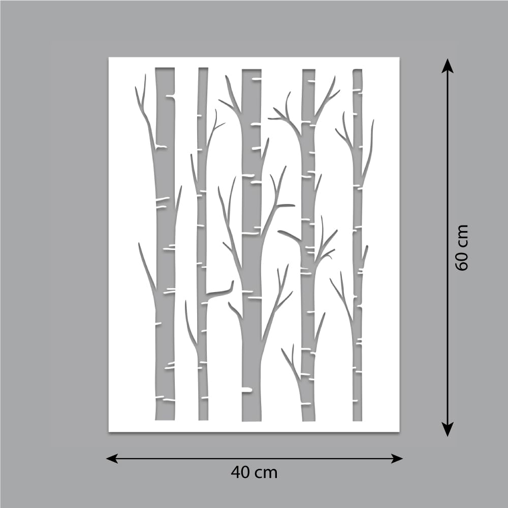 RE-COVERTILES - Stencil for Painting and Decoration, Model - 17, 60x40 cm - Image 2