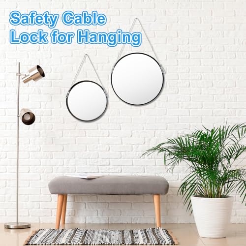 Image of MECCANIXITY 50 x 1.5mm Adjustable Hanging Wires Kit, Heavy Duty Stainless Steel Wire Rope with Single Hooks for Picture Photo Light LED Screen Curtain Billboards DIY Mounting Clamp Pack of 2