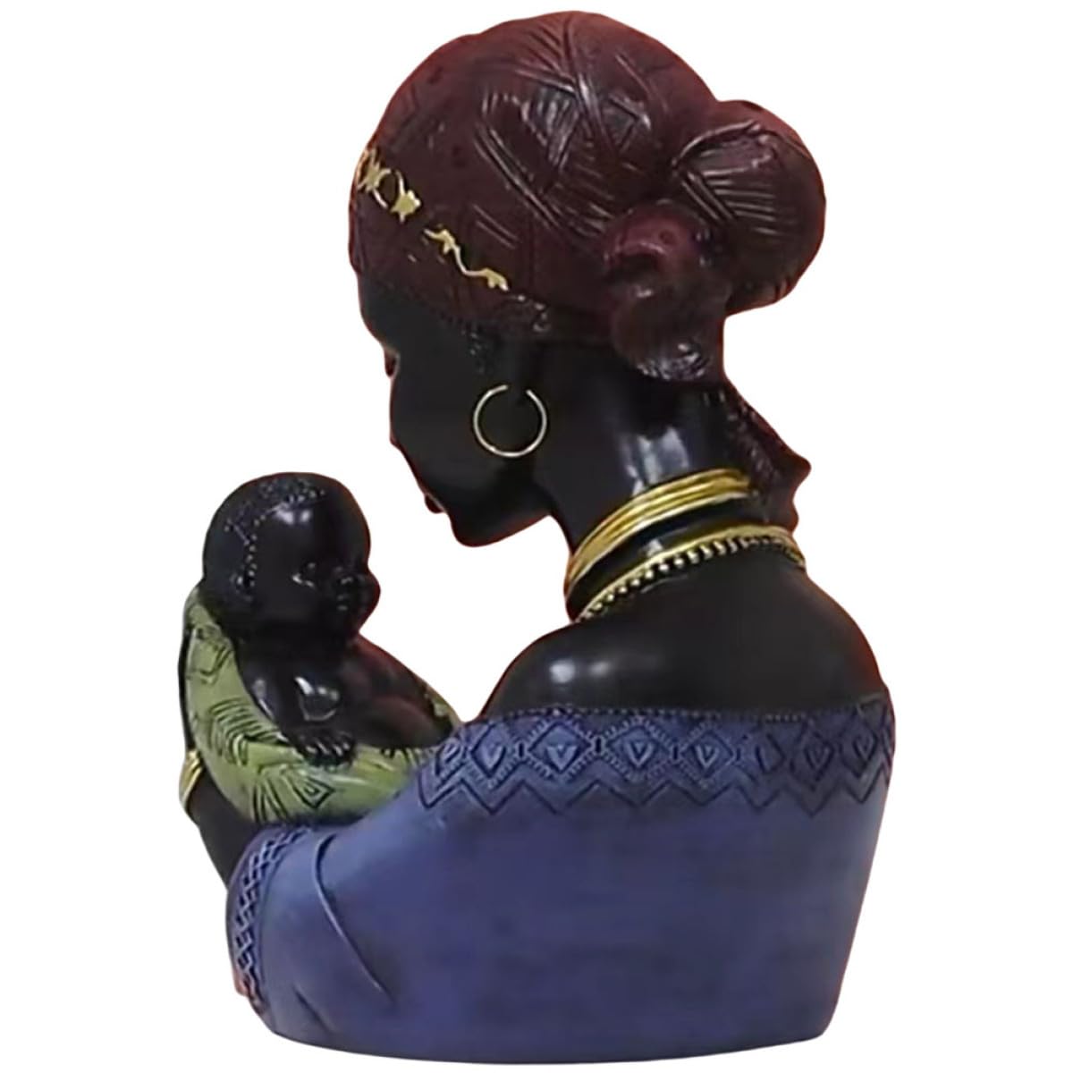 Figurine africaine en résine pour sublimer votre décoration intérieure de salon moderne