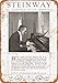 Produktbild CHUNZO Rachmaninoff for Steinway Pianos Blechschilder Schilder Eisen Malerei Blech Plakat Warnung Plakette hängende Kunst Plakate Dekorative Cafe Bar