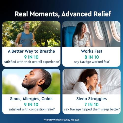 Image of Navage Advanced Nose Cleaner - Powered Suction Nasal Irrigation System