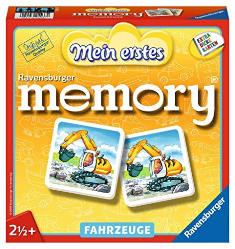 Ravensburger Kinderspiele 21437 - Mein erstes Memory® - Fahrzeuge , ab 2...