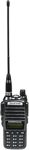 Miniatura 3 de Auténtica antena genuina Nagoya NA-701 de 8 pulgadas con látigo VHFUHF (144430 Mhz) SMA-hembra para radios BTECH y BaoFeng