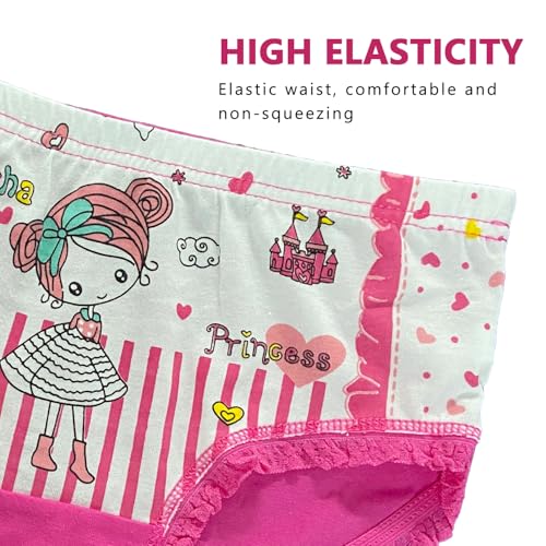 Toddler Soft Cotton Panties Little Big Girls Undies Assorted Underpants Girls' Briefs Breathable Underwear4