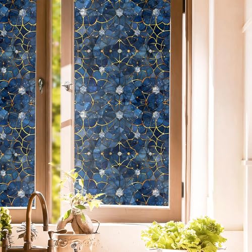 Vinilo Decorativo Vinil Azul 15.7x118 in REDAMANCY