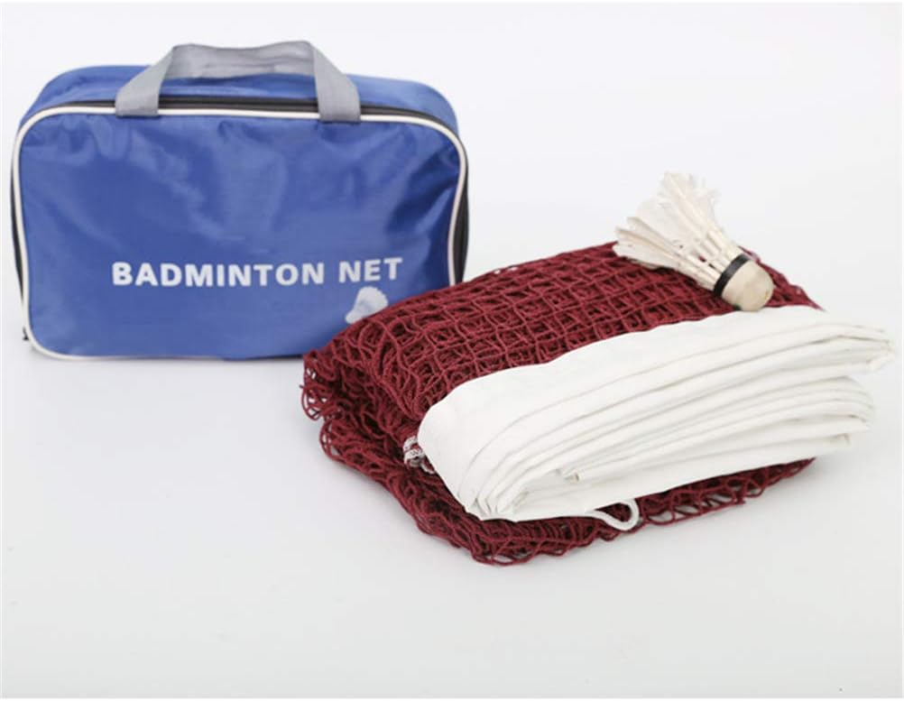 Badminton Exercise String Net for Volleyball Outdoor Sport Training Standard Tennis Net (6.1X0.76M)