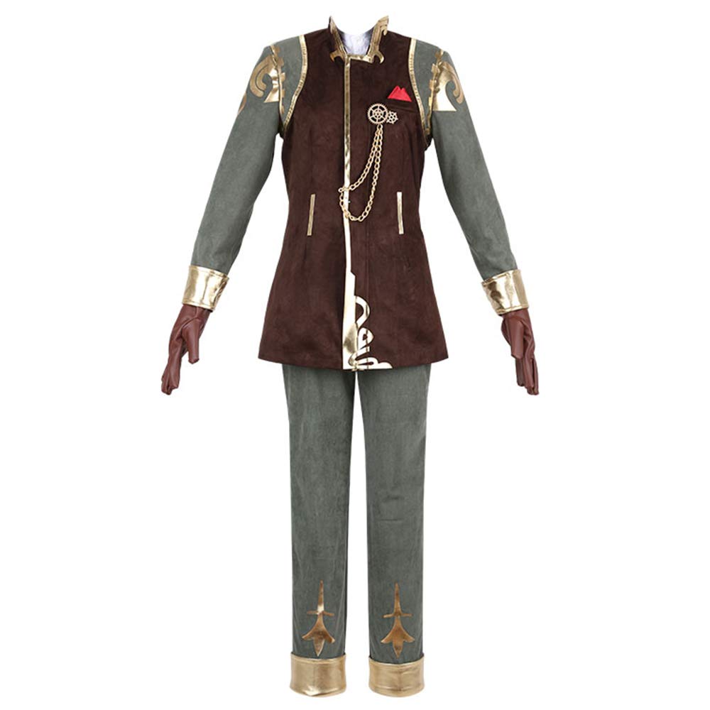 Game Identity V Cosplay Costume Aesop Carl Embalmer Suits Uniform