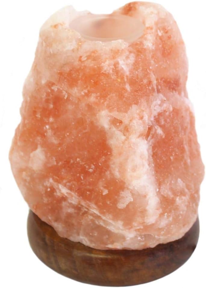 Natural Himalayan Salt Lamp 17cm Assorted Sizes (Approximately 2KG)