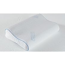 Ecosa Cooling Gel Memory Foam Pillow, Adjustable Memory Foam Pillow, Travel Pillow for Sleep, Neck Neck Pillow for Sleeping, Soft Memory Foam Pillow for Side Sleeping