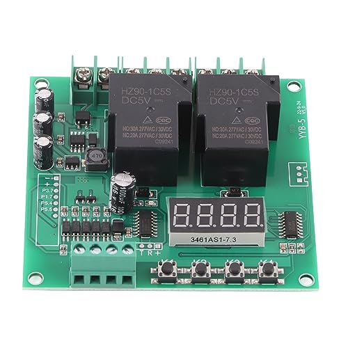 Placa de control de actuador lineal con inversión de marcha automática y doble relé de retardo 3