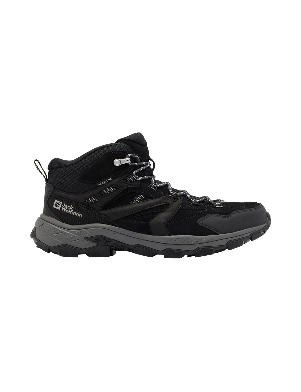 Jack Wolfskin Men's Vojo Tour Lt Texapore Mid MWalking Shoe, Phantom, 8.5 UK