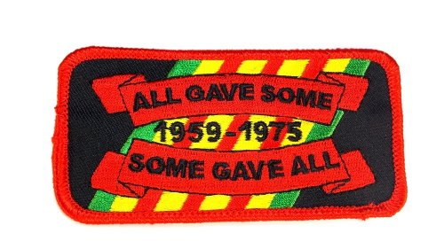 Vietnam All Gave Some 1959 - 1975 Embroidered Military Patch Iron Sew PWPM5015