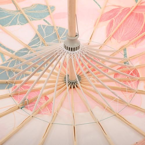 Paraguas japonés de papel engrasado portátil para danza artística 3